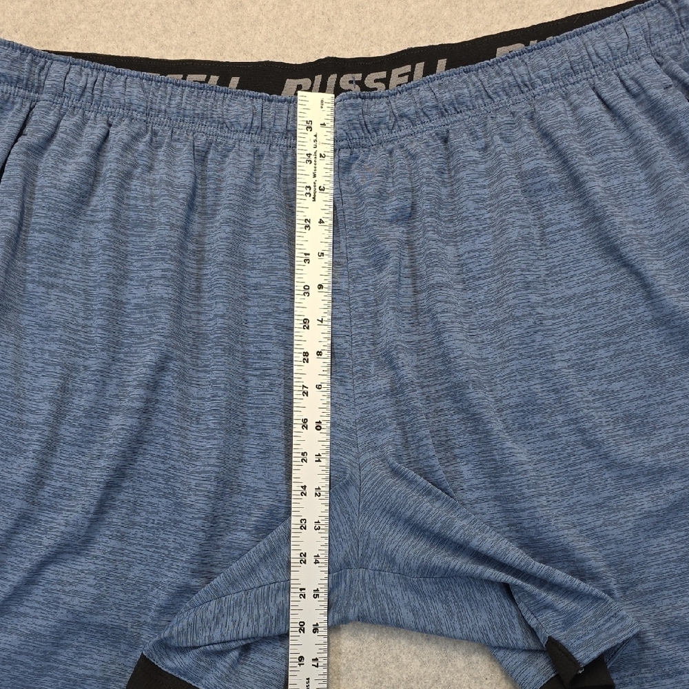 Russell Athletic FreshForce Shorts Men’s 3XL Blue Moisture Wicking - Picture 5 of 9
